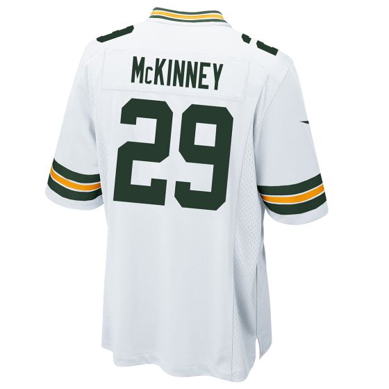 Men Green Bay Packers #29 Xavier McKinney Nike Away Game white 2024 NFL Jersey->green bay packers->NFL Jersey
